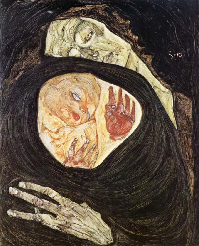 Egon Schiele Dead Mother Spain oil painting art